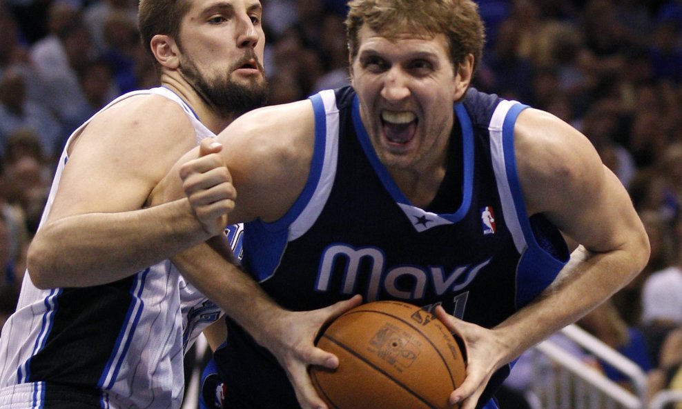 Dirk Nowitzki (Dallas Mavericks) vs. Ryan Anderson (Orlando Magic)