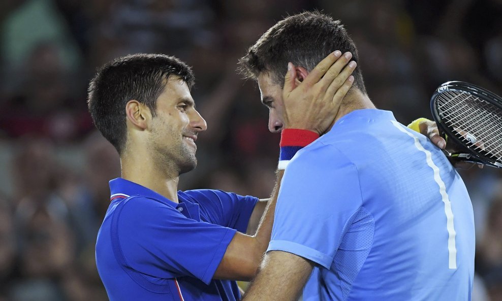 Novak Đoković i Juan Martin del Potro