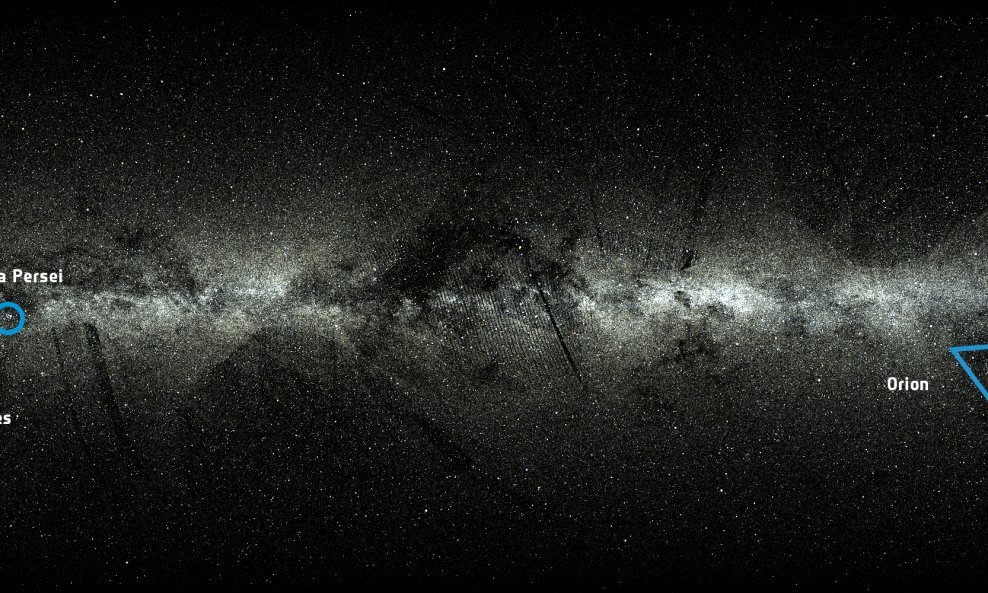 Gaia, misija Europske svemirske agencije, ima za cilj kreirati 3D kartu Mliječnog puta