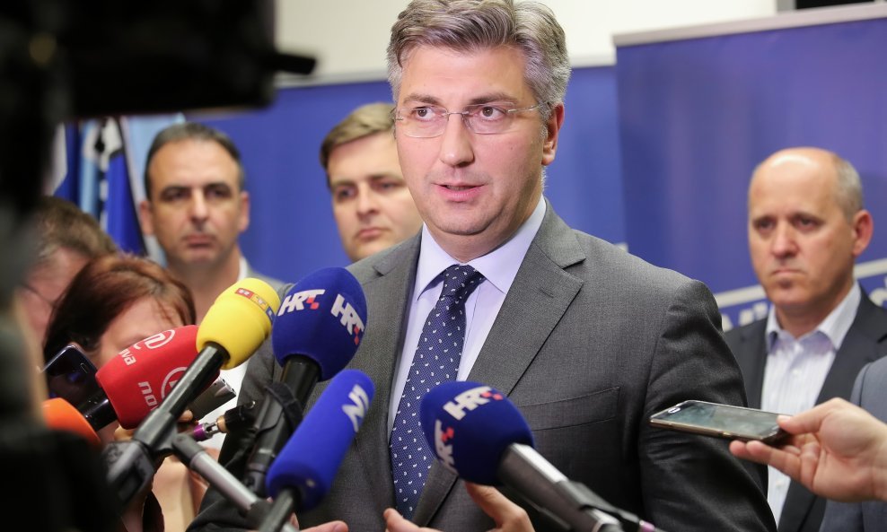 Predsjednik HDZ-a Andrej Plenković