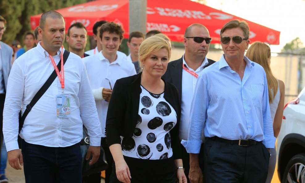 Kolinda Grabar Kitarović i Borut Pahor