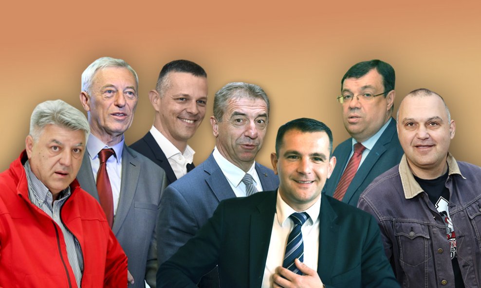 Zlatko Komadina (SDP), Stjepan Kožić (HSS), Valter Flego (IDS), Darko Milinović (HDZ), Matija Posavec, Damir Bajs i Damir Jelić (HDZ)