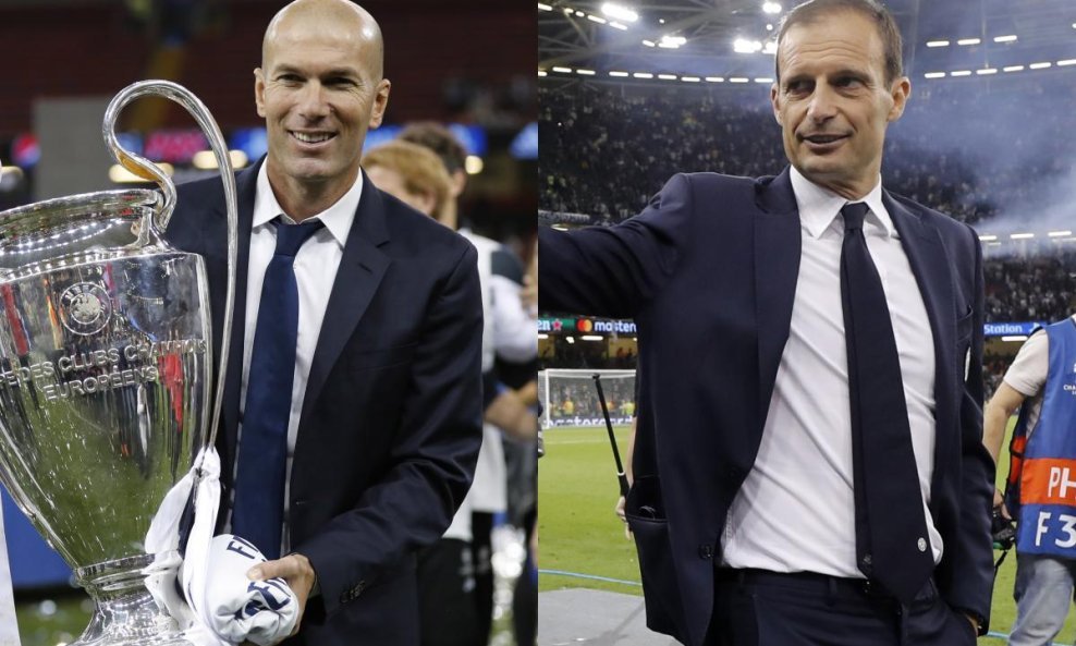 Treneri Zidane i Allegri