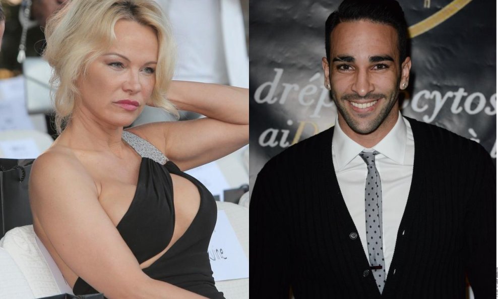 Pamela Anderson i Adil Rami