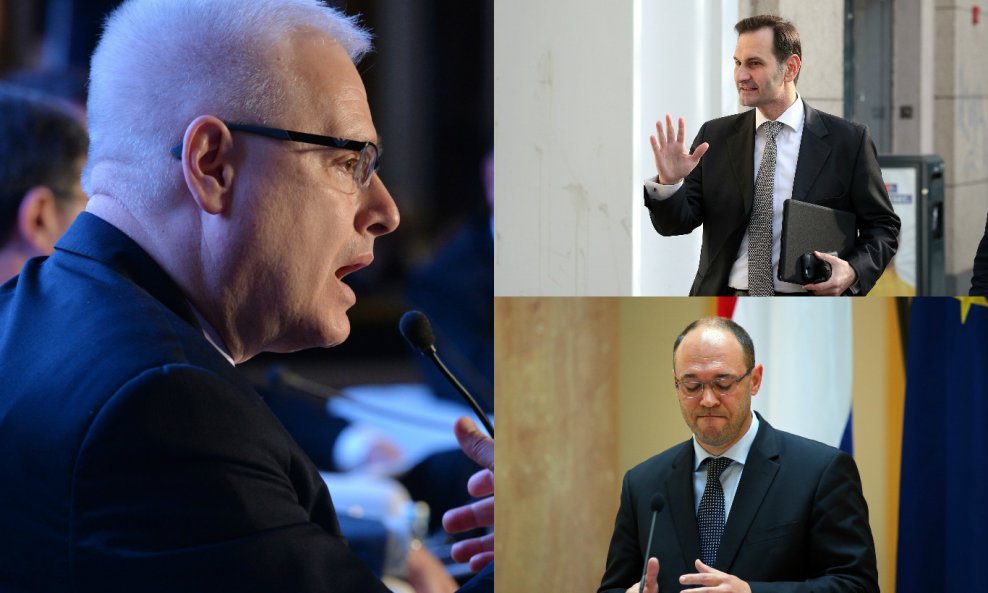 Ivo Josipović, Miro Kovač, Davor Ivo Stier