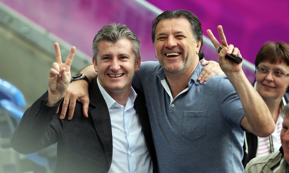 Davor Šuker i Zdravko Mamić