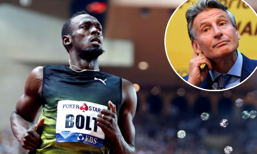 Usain Bolt i Sebastian Coe