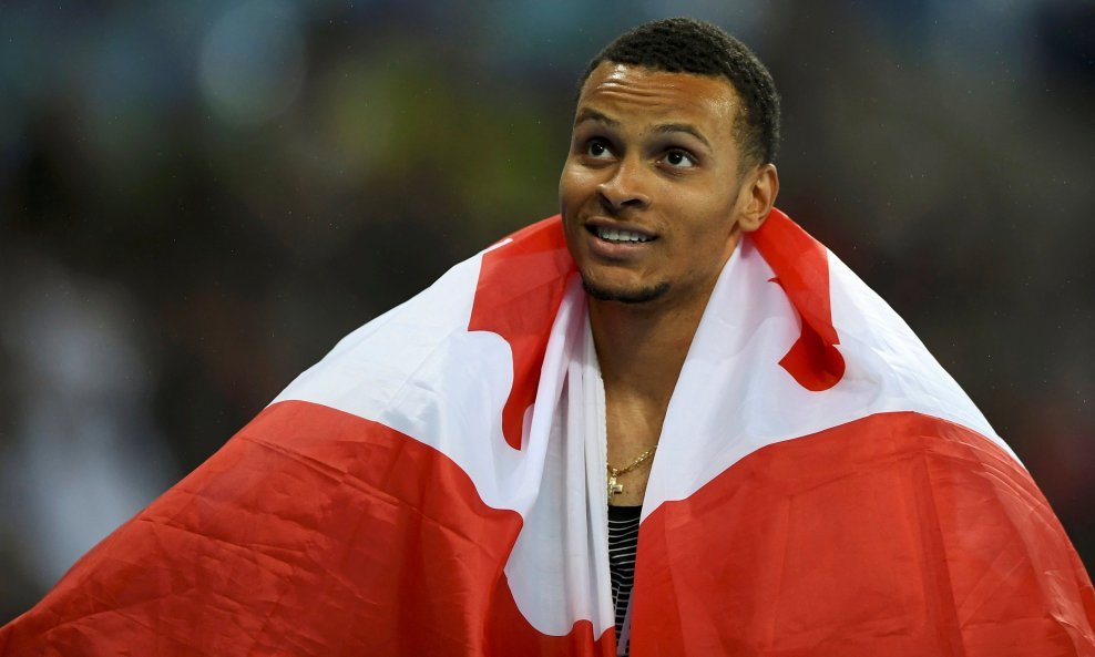 Andre De Grasse je 'aut'