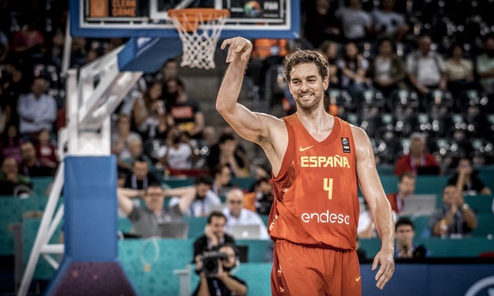 Pau Gasol poslije trenutka kada je postao rekorder