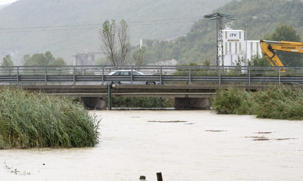 Nabujala rijeka Raša