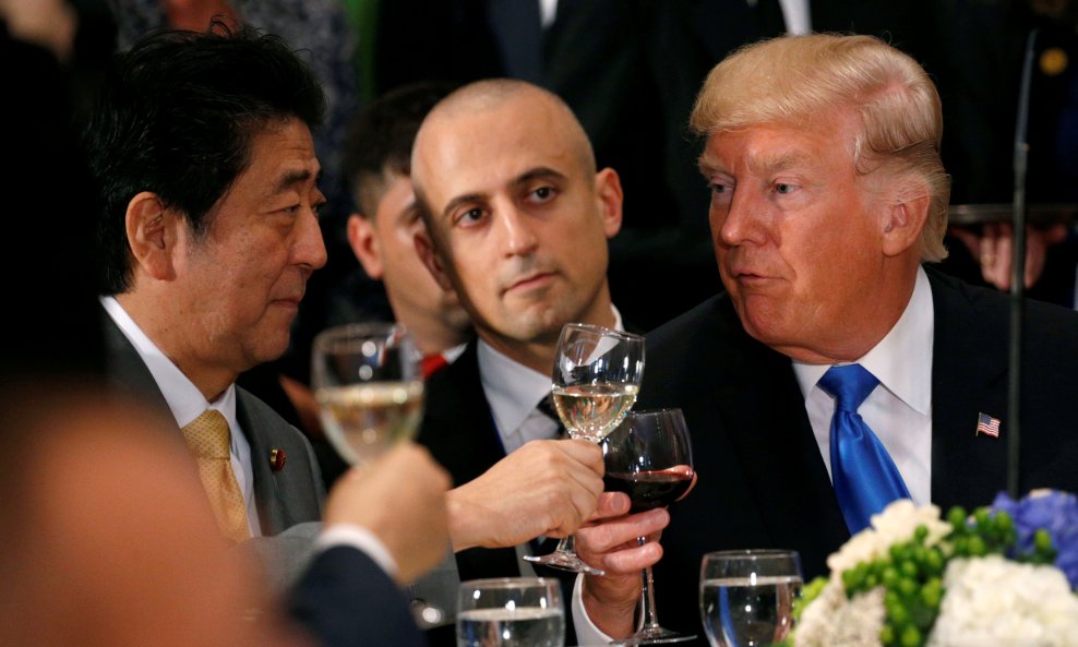 Shinzo Abe i Donald Trump