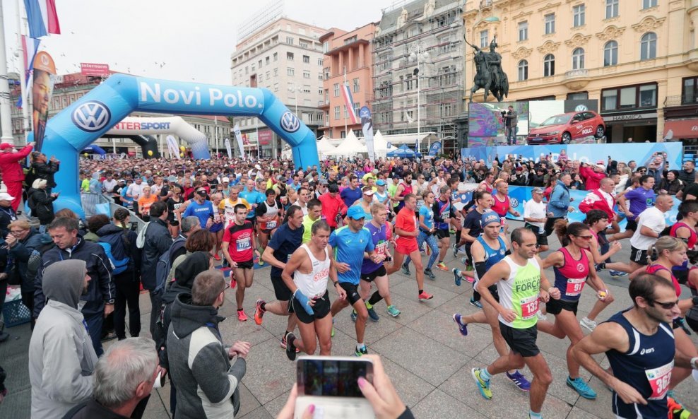 Start Zagrebačkog maratona