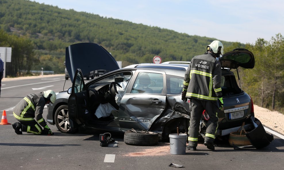 Prometna nesreća na vodičkoj obilaznici