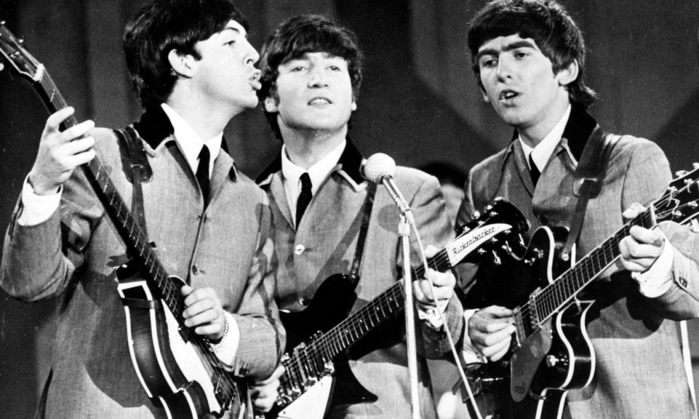 The Beatles - Paul McCartney, John Lennon i George Harrison