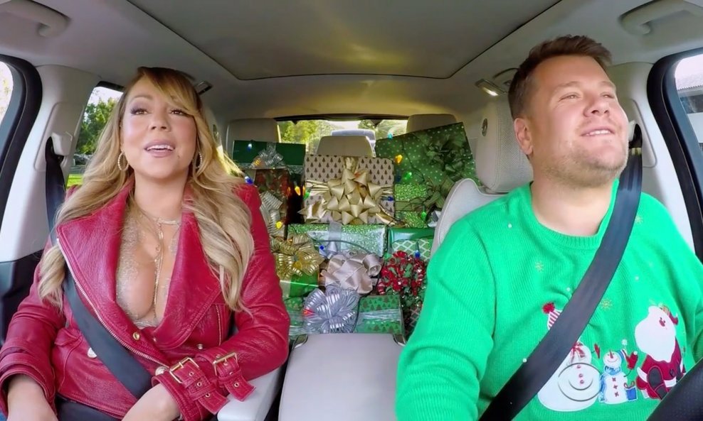 Mariah Carey i James Corden