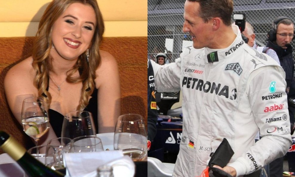 Gina Maria i Michael Schumacher