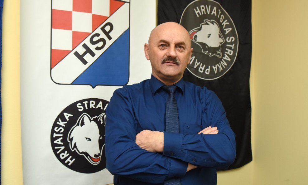 Predsjednik HSP-a Karlo Starčević