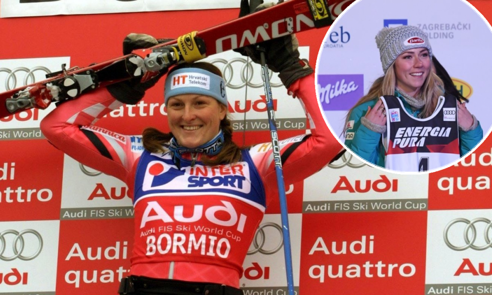 Janica Kostelić i Mikaela Shiffrin