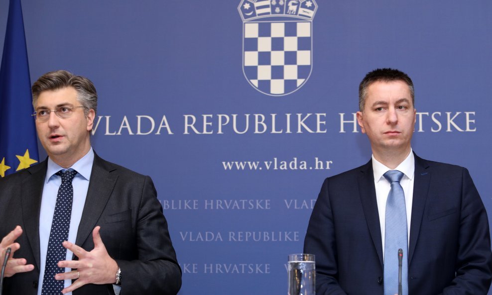 Andrej Plenković i Fabris Peruško