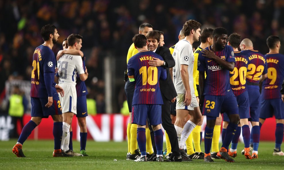 Antonio Conte i Lionel Messi