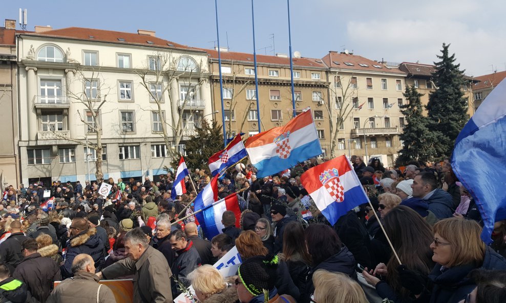 Prosvjed protiv Istanbulske konvencije