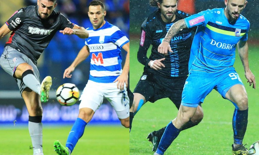 Hajduk vs Osijek, Cibalia vs Rijeka