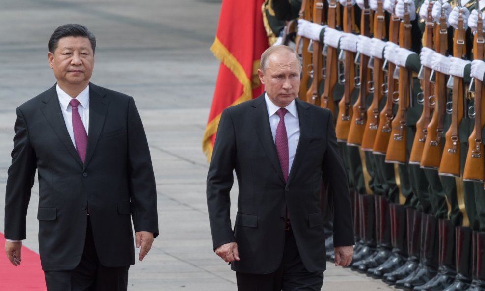 Xi Jingpin i Vladimir Putin u Pekingu