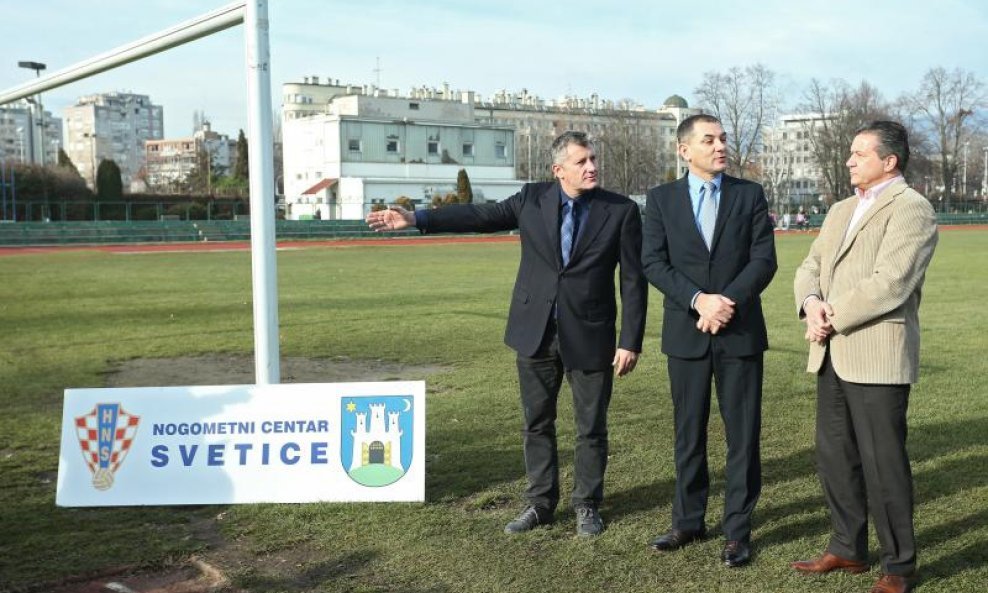 Davor Šuker, Ivica Lovrić i Damir Vrbanović