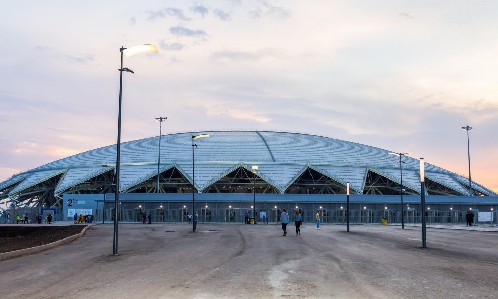 Stadion izgrađen za SP u Rusiji bio 'u mraku' zbog neplaćenih računa