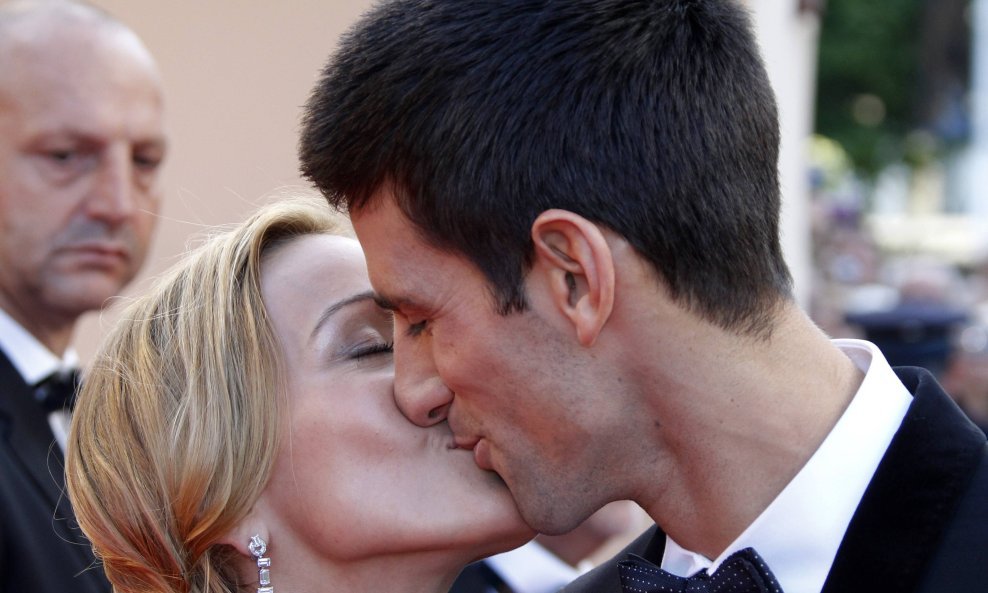 Novak Đoković i Jelena Ristić