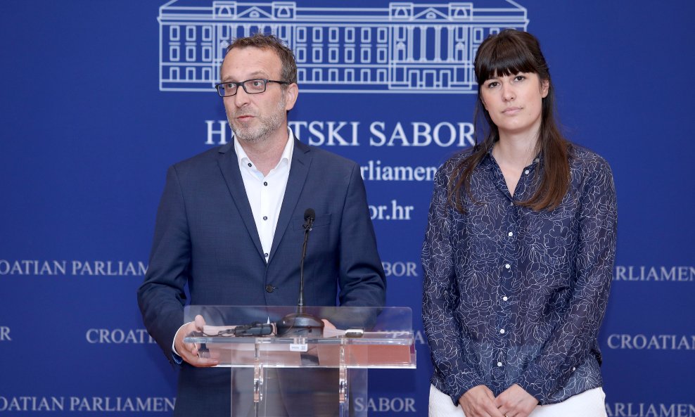 Marko Sladoljev i Sonja Cikotić