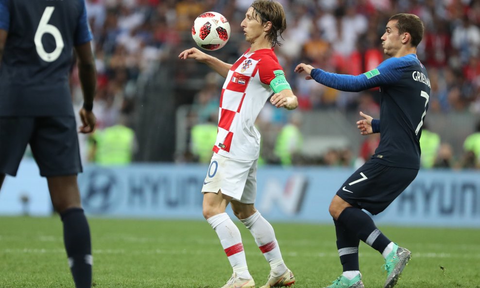 Luka Modrić i Antoine Griezmann