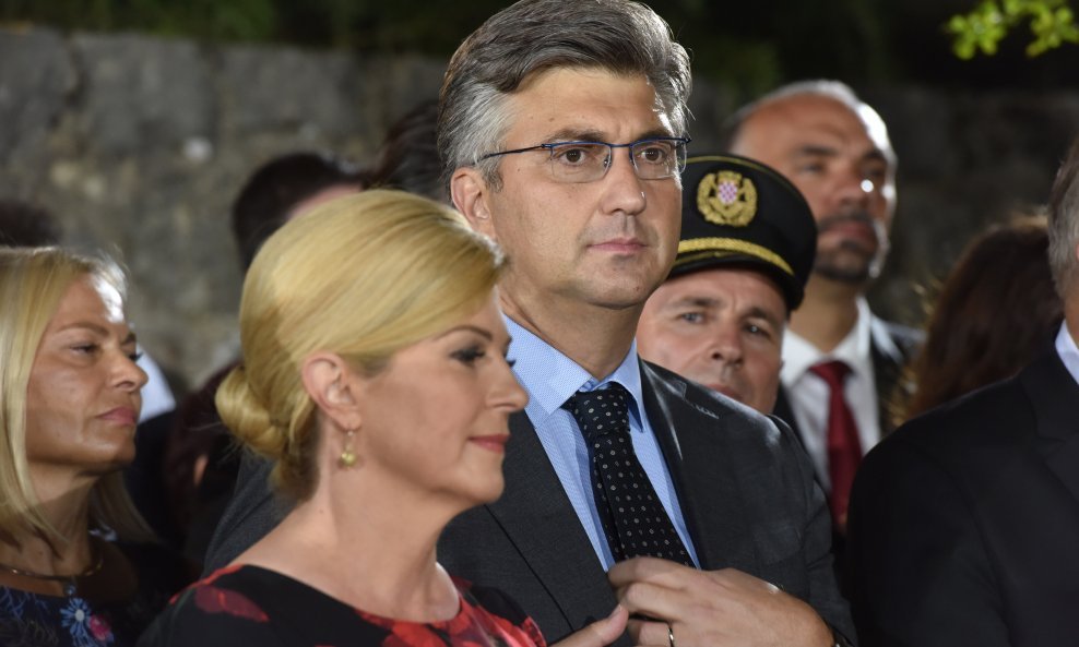 Kolinda Grabar Kitarović, Andrej Plenković