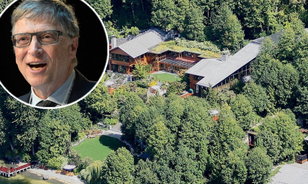 Bill Gates živi u 60 milijuna dolara vrijednoj kući od drva američke duglazije koju su majstori podizali četiri godine