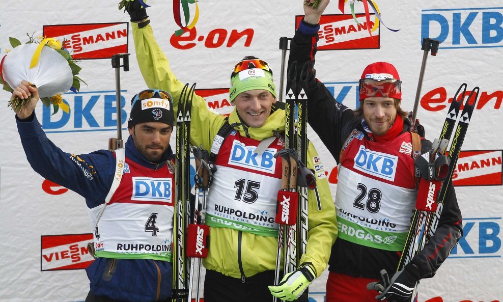 Simon Fourcade, Jakov Fak i Jaroslav Soukup