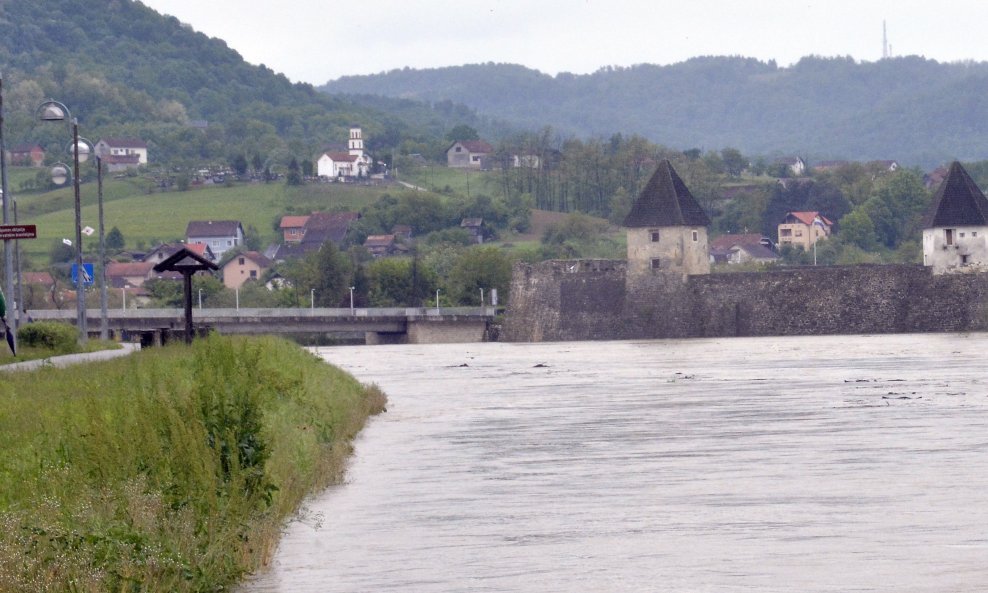 Obrana od poplave u Hrvatskoj Kostajnici