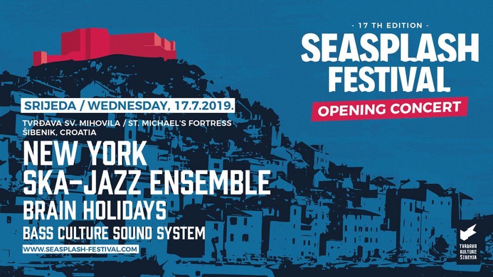 Prvi koncert otvorenja Seasplash festivala, na Tvrđavi sv. Mihovila u  Šibeniku uz New York Ska-Jazz Ensemble - tportal