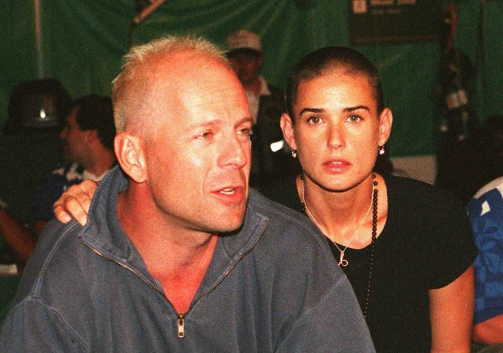 Demi Moore i Bruce Willis