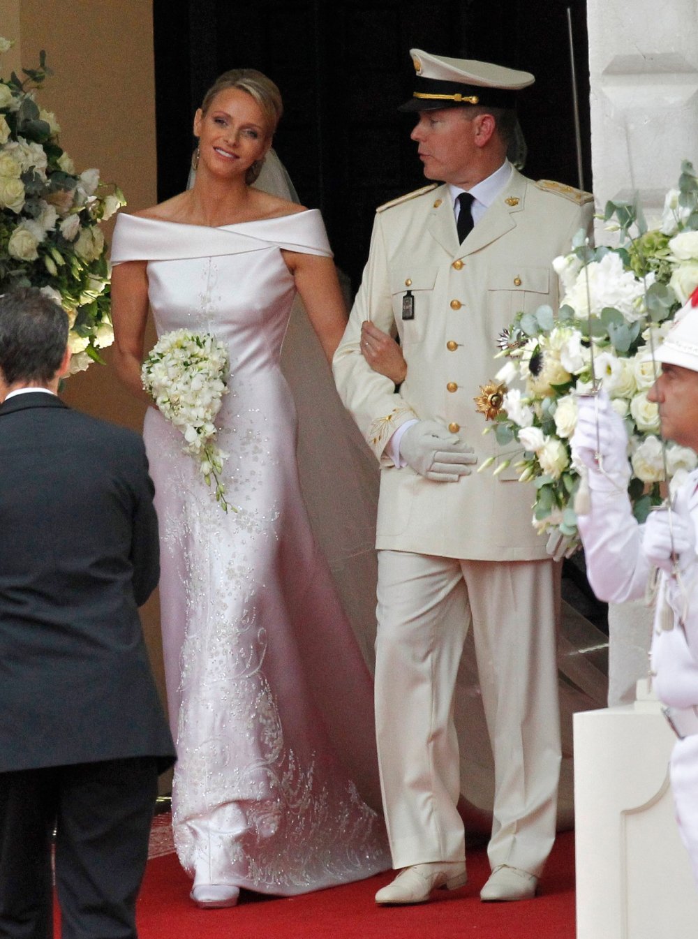Княгиня Монако Шарлен свадьба