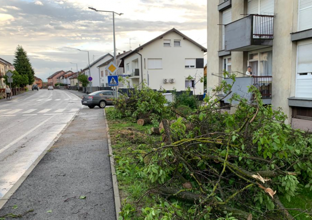 Olujno Nevrijeme Poharalo Bjelovarsko Područje - Tportal