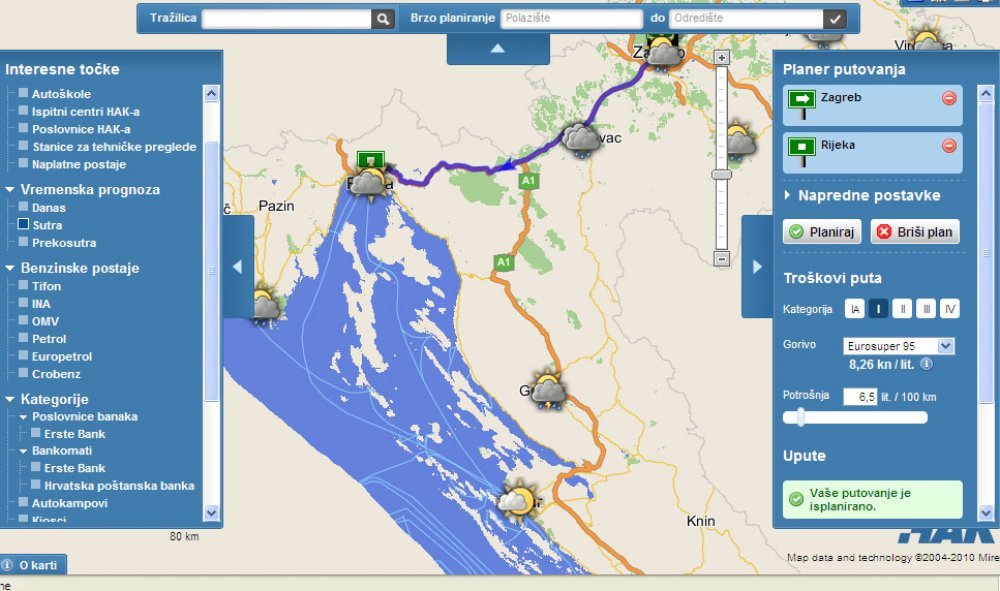 hak interaktivna karta Što donosi nova HAK ova interaktivna karta?   tportal hak interaktivna karta