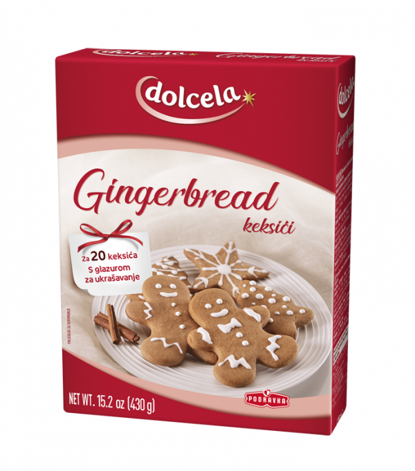 Ne brinite! Ako tragate za jednostavnim receptom za gingermana ili maštovitu kućicu, božićna mješavina Gingerbread prava je stvar za vas. Kao mali šalabahter, pomoći će vam i šablona otisnuta na ambalaži. Osim toga, tu je i glazura za ukrašavanje, zbog koje će vaši keksići biti glavna zvijezda božićnog stola. Gotovi dok ste rekli keks!