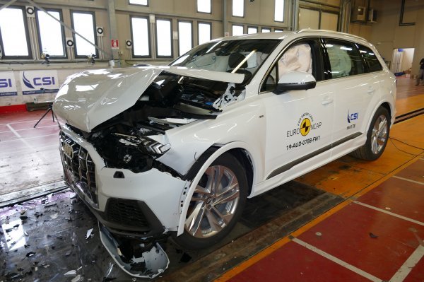 Audi Q8 na Euro NCAP testiranju 2020.