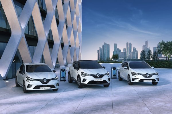 Renault E-TECH paleta (2020.): Clio E-TECH, Captur E-TECH i Megane E-TECH