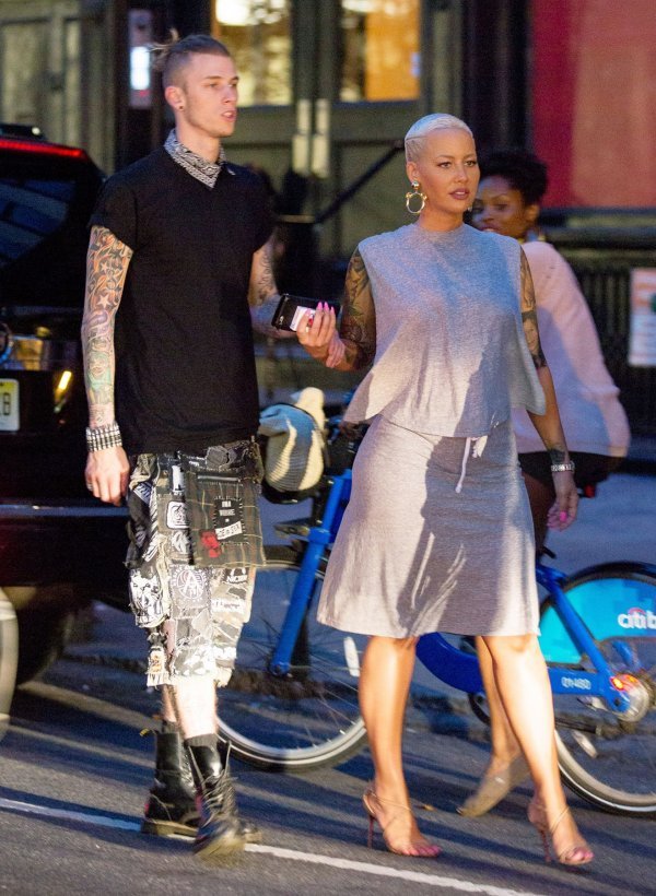 Amber Rose i Machine Gun Kelly