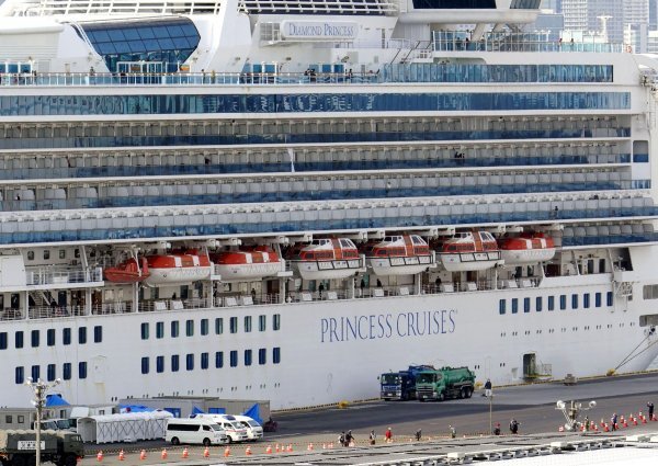 Slučaj kruzera Diamond Princess koristi se za izračun prokuženosti neke sredine