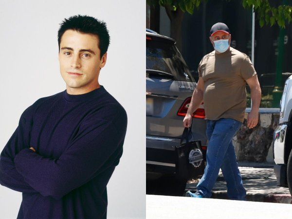 Matt LeBlanc nekoć i sad