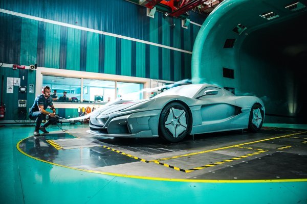 Rimac C_Two - testiranje u zračnom tunelu