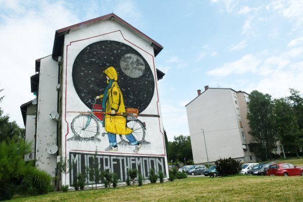 Mural u Sisku