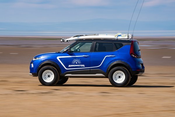 Kia Soul EV Boardmasters Edition